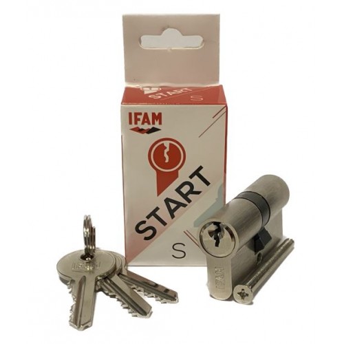 CILINDRO START S STS3030N - 30 x 30 - EMBRAGUE SIMPLE - LEVA LARGA - NÍQUEL